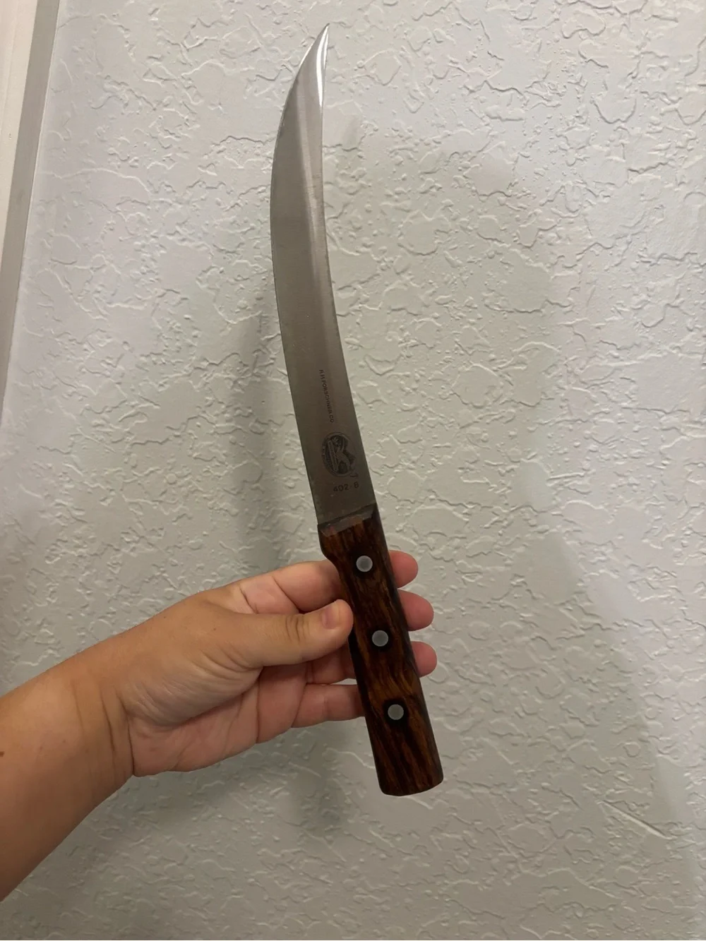 RH Forschner co 802-8 Victorinox tru hone breaking knife 8